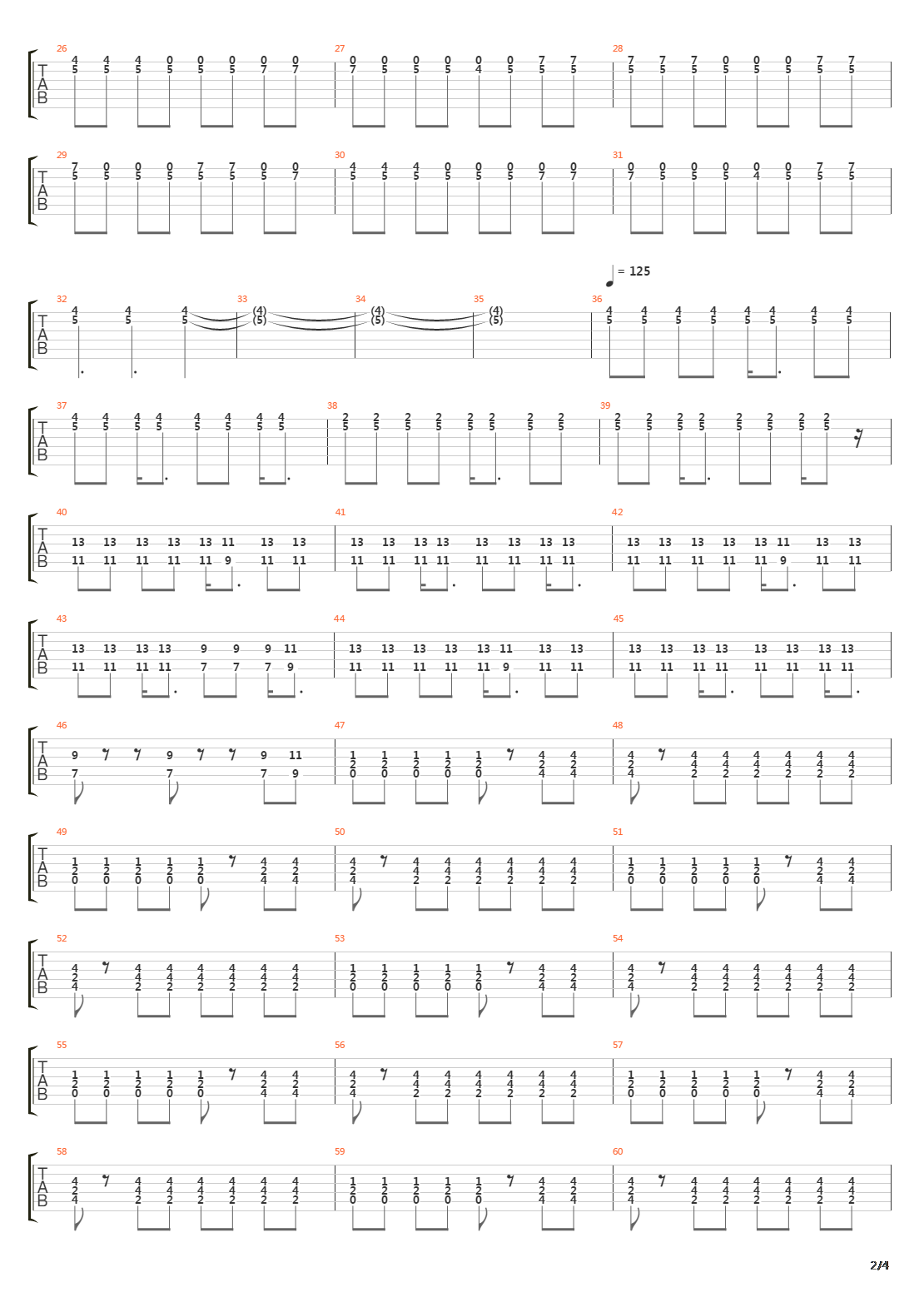 States And Mindsroam吉他谱