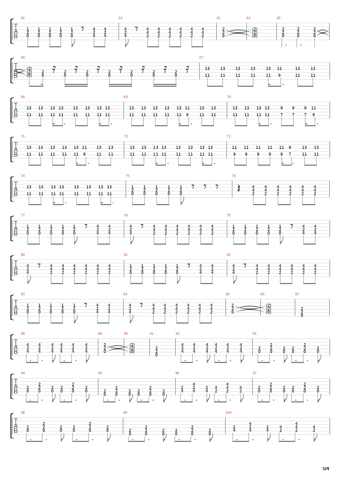 States And Mindsroam吉他谱