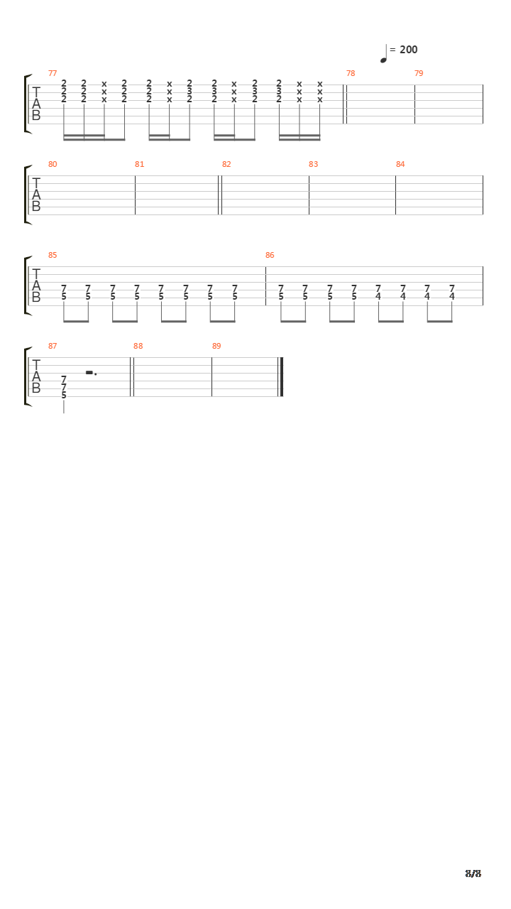 Skandalos吉他谱