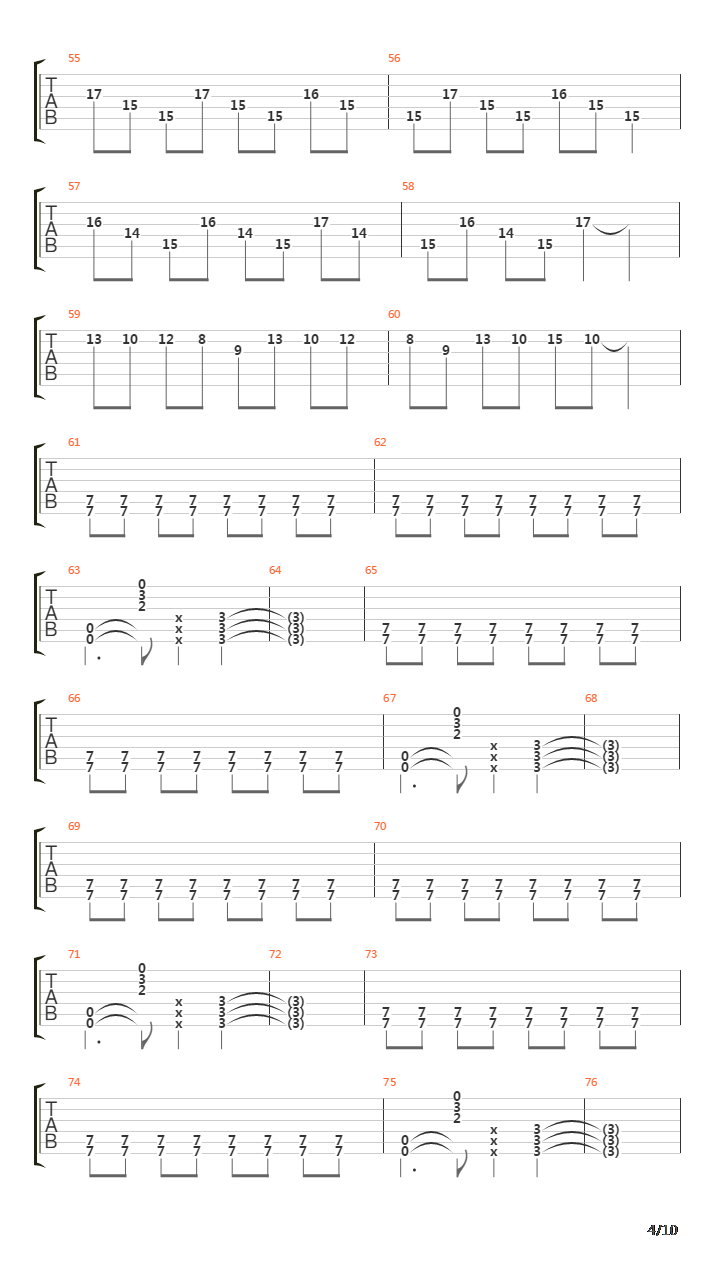 Love Notes In The Infrared吉他谱