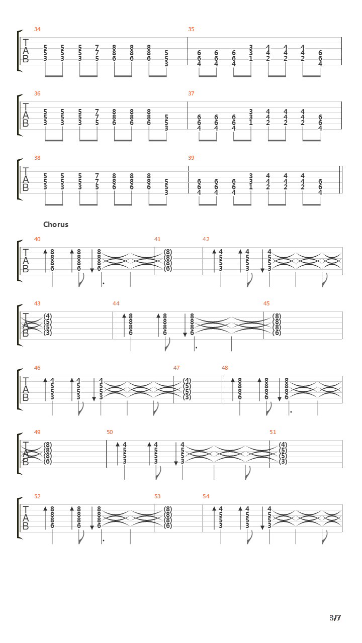 Kalifornia吉他谱