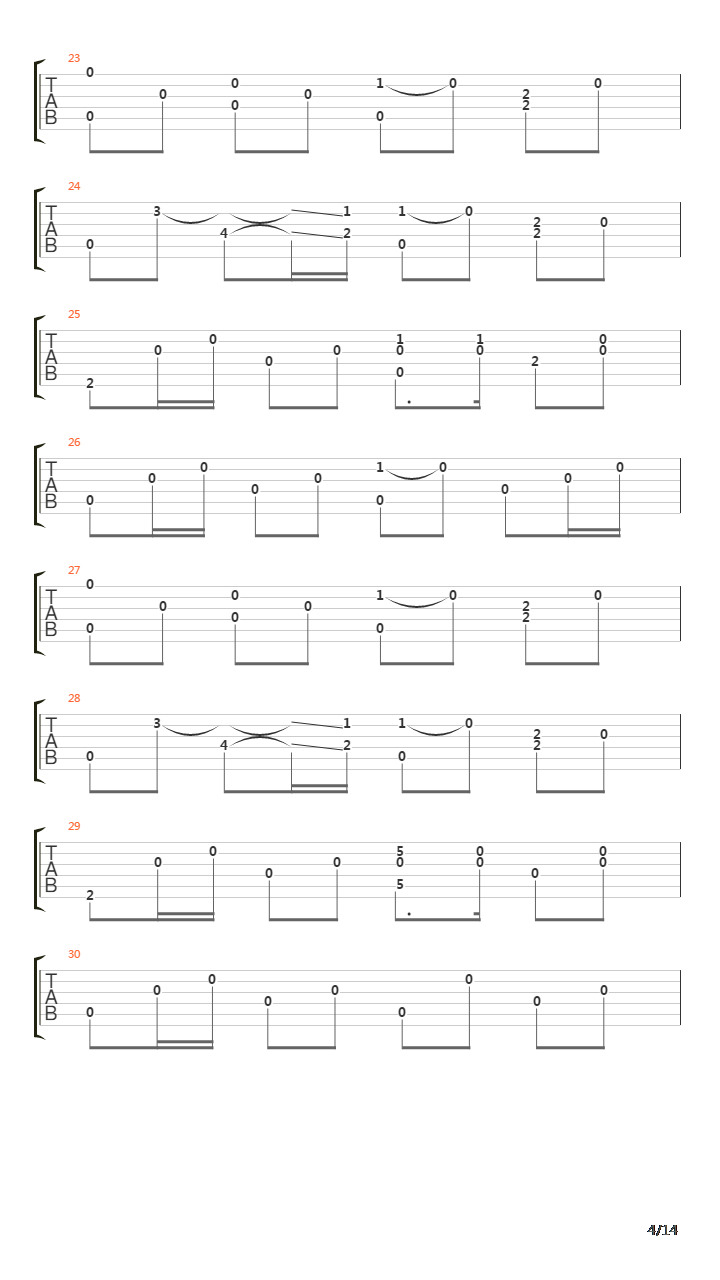 Leading Me Now吉他谱