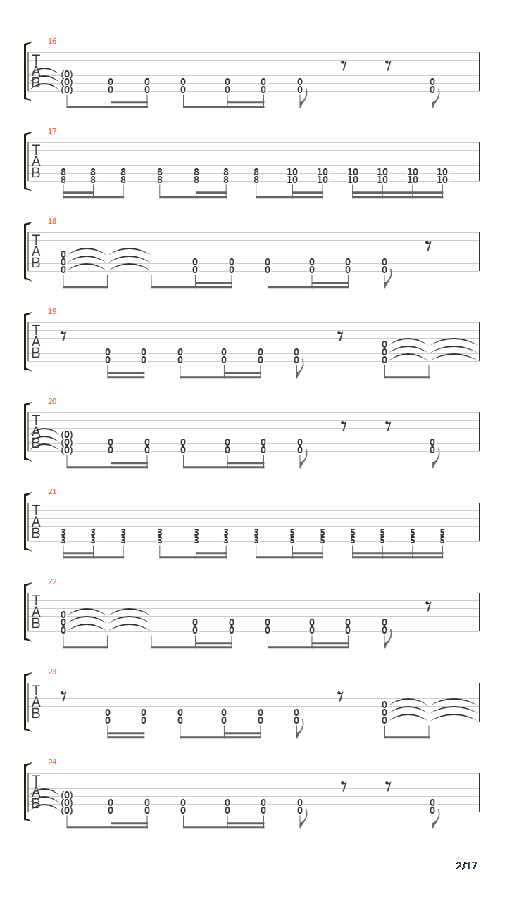 Singularity吉他谱