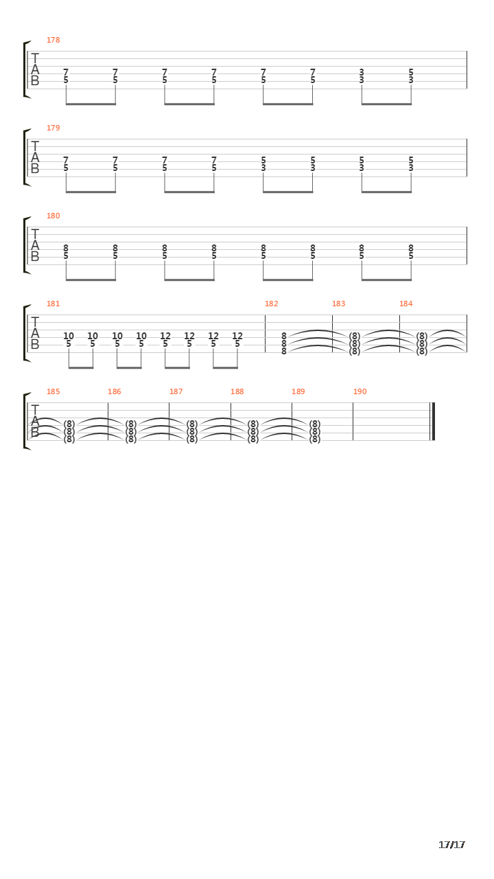 Singularity吉他谱