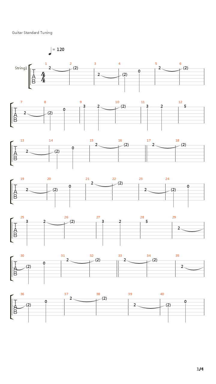Knut吉他谱