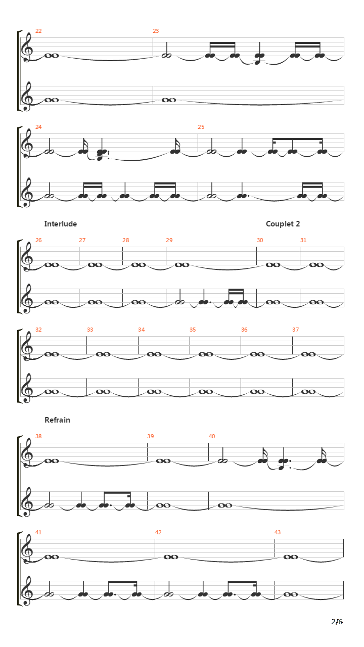 Sonnet吉他谱