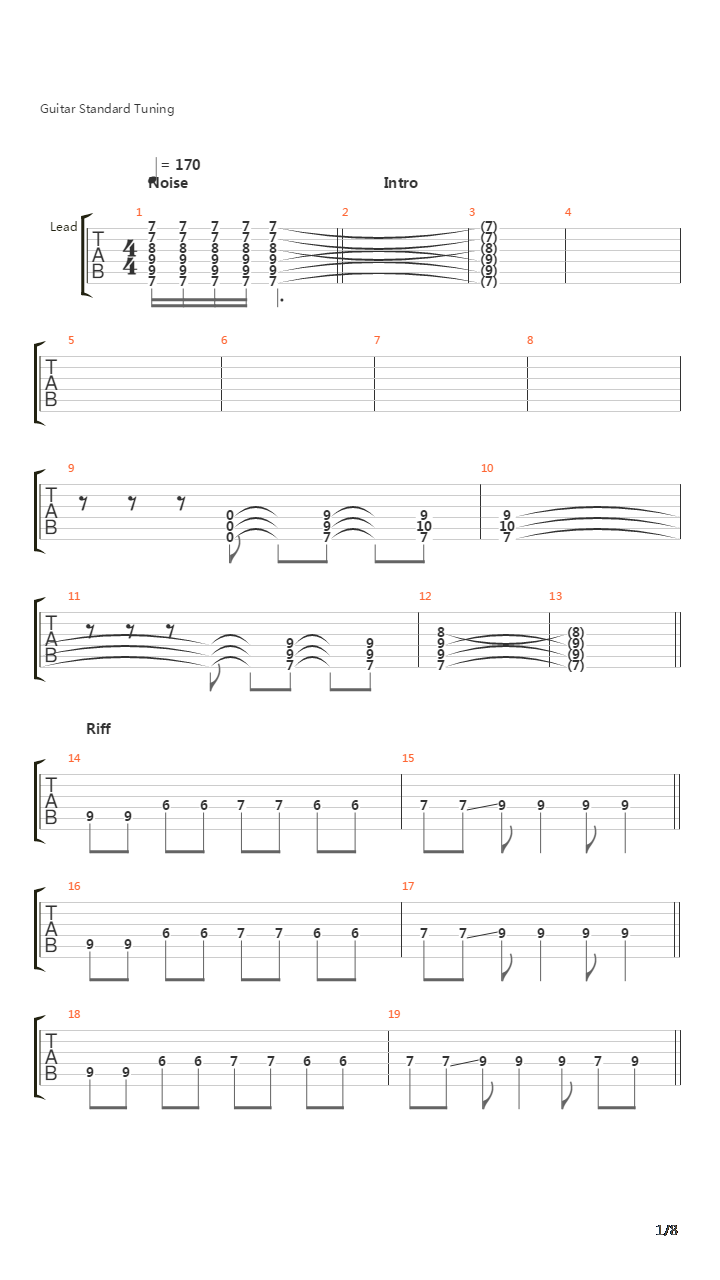 5rebbeccas吉他谱