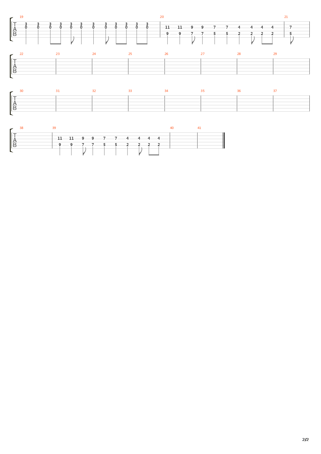 Brassneck吉他谱