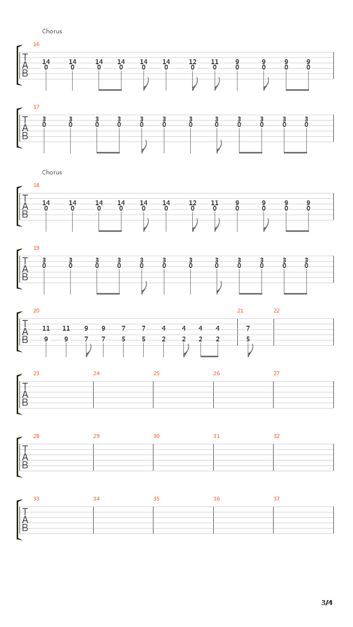 Brassneck吉他谱