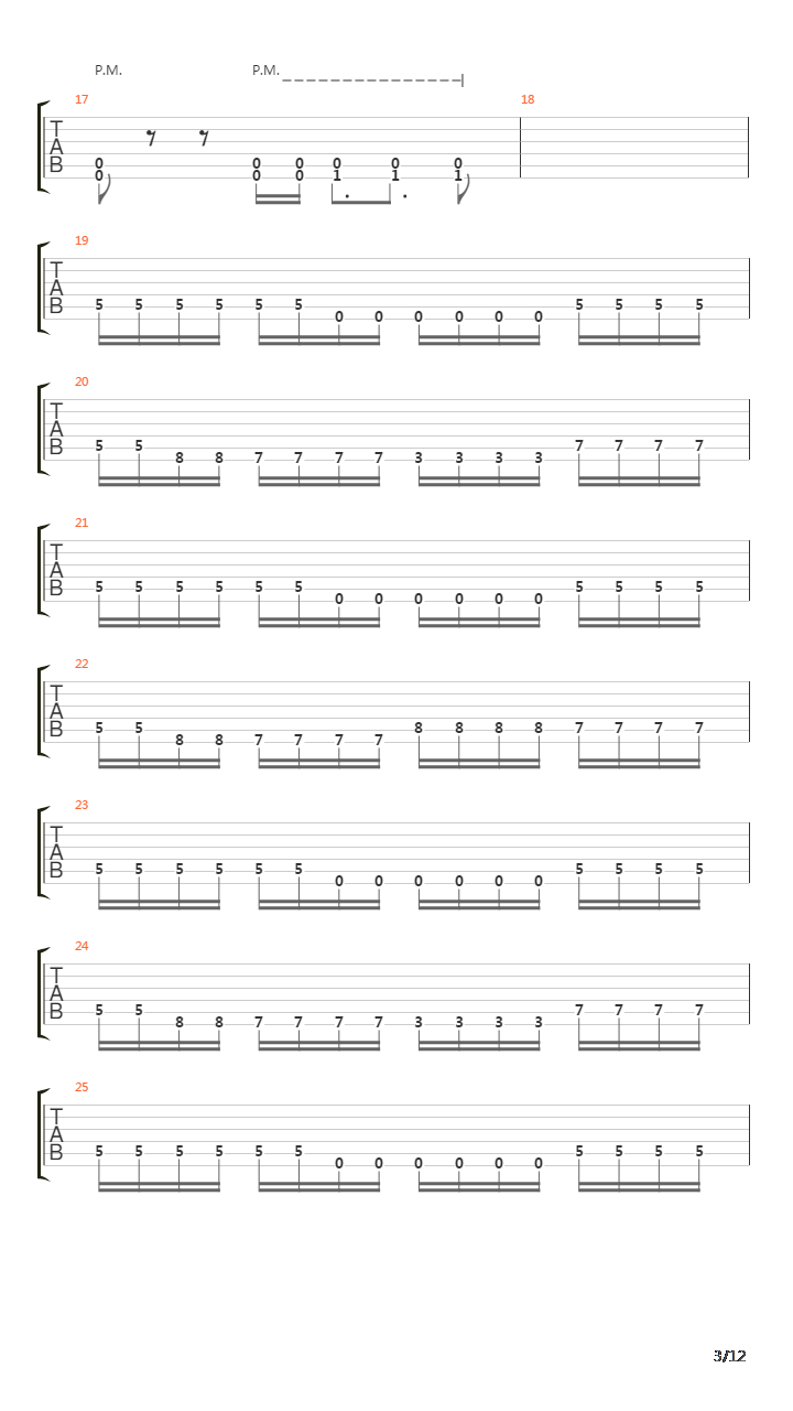 2012吉他谱