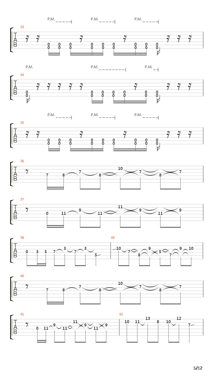 2012吉他谱