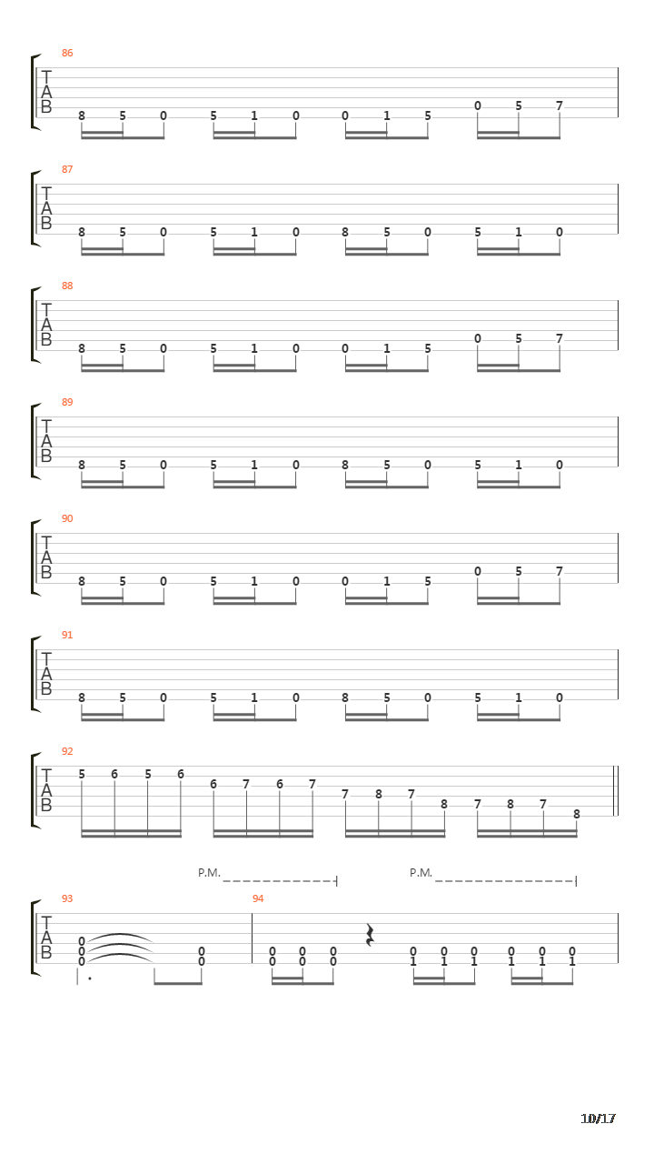 Epiphany吉他谱