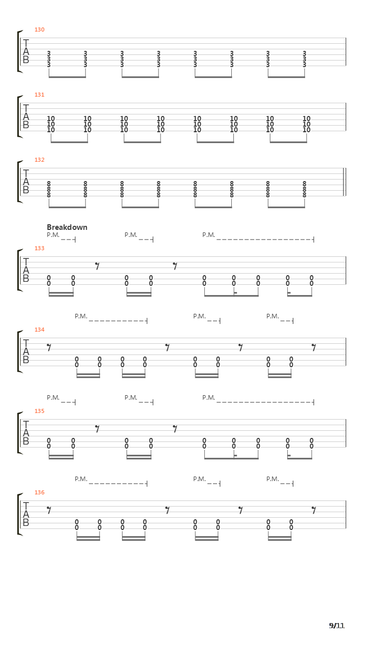 Life Cycles吉他谱