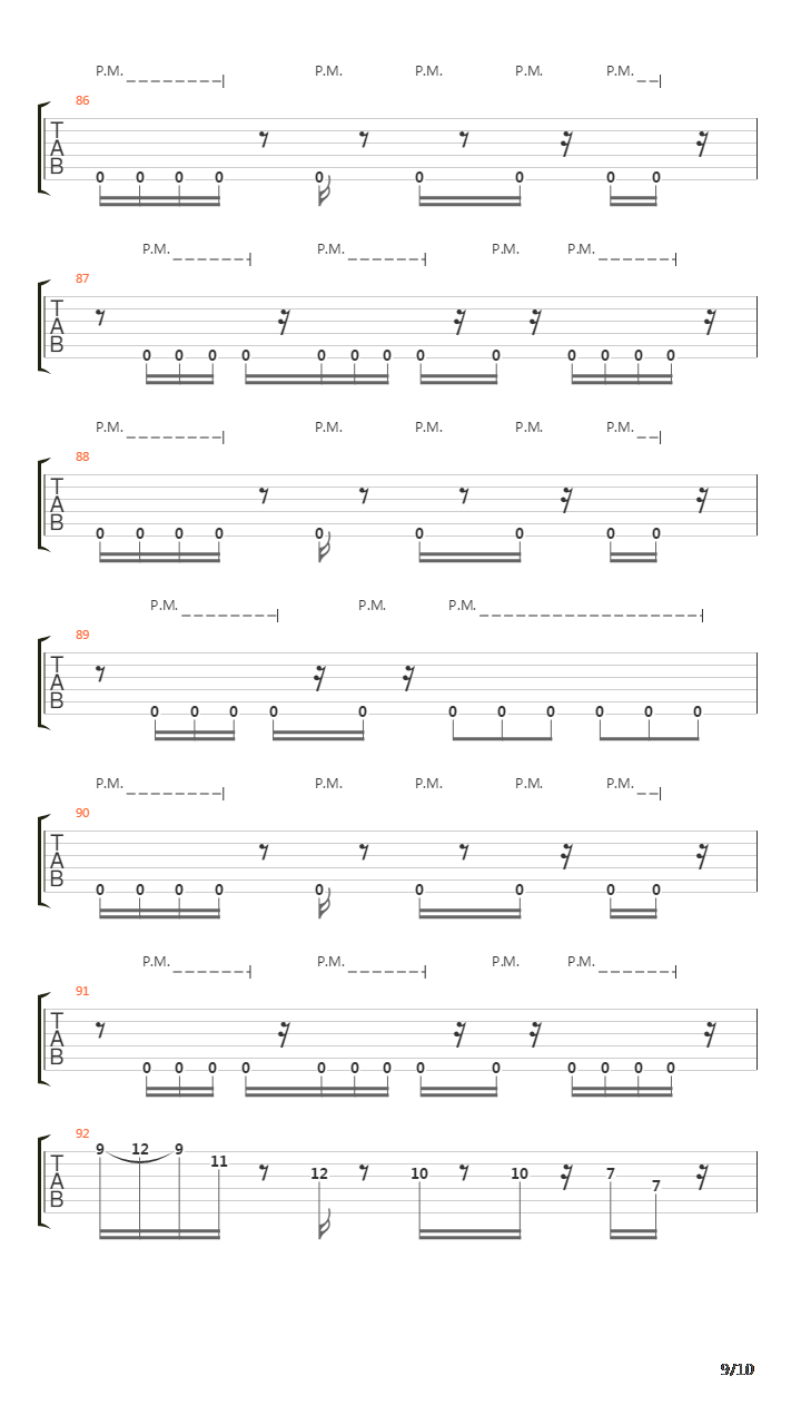 Accelerated Alteration吉他谱
