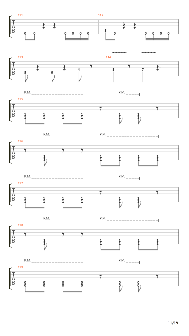 Harmony Of Contempt吉他谱