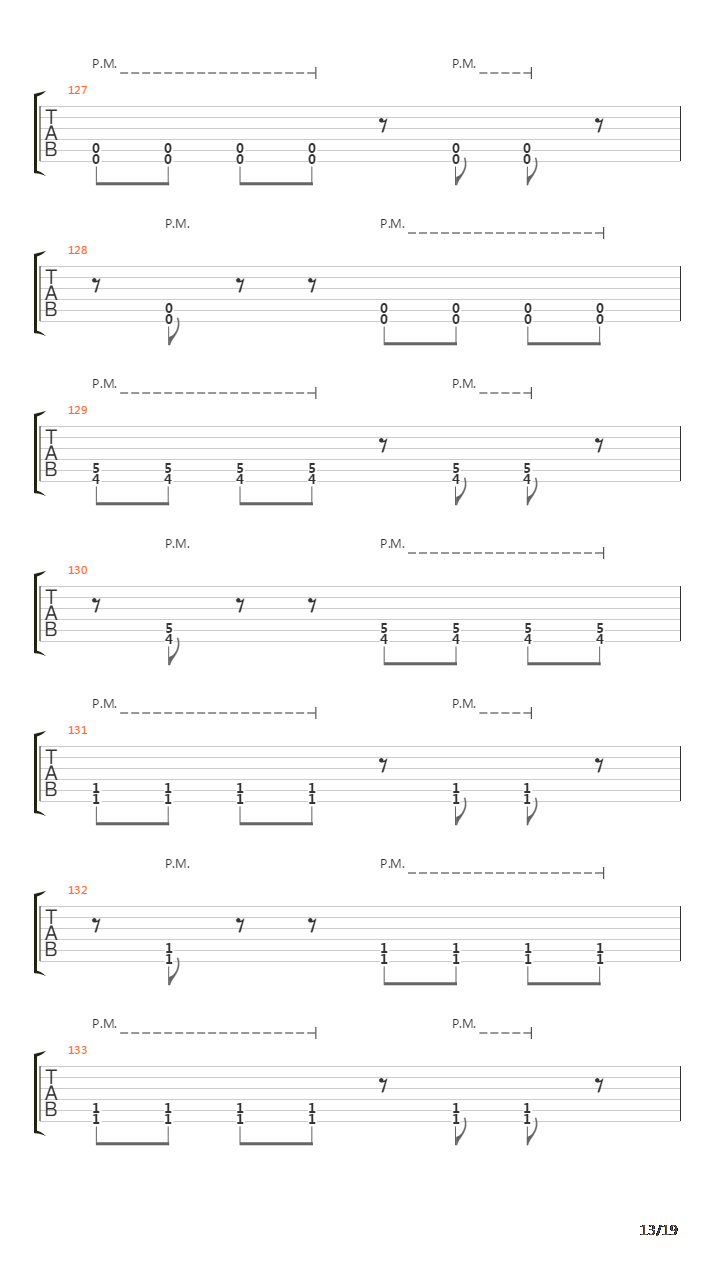 Harmony Of Contempt吉他谱