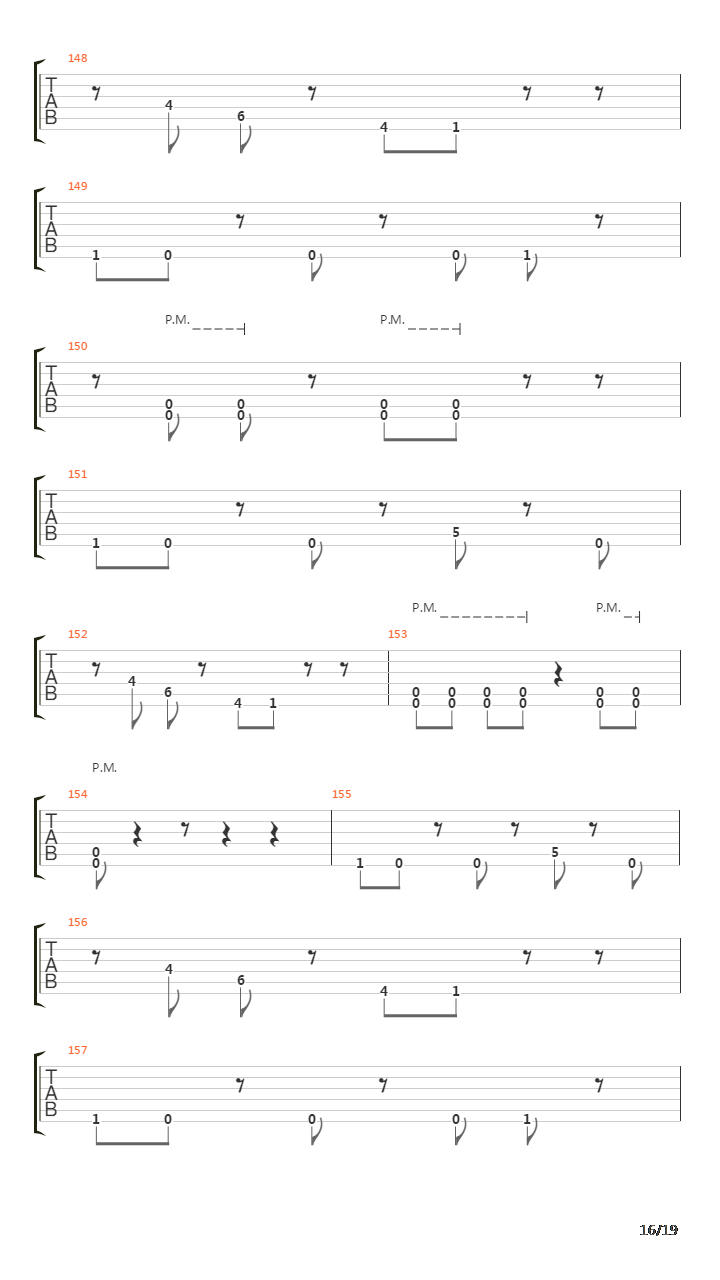 Harmony Of Contempt吉他谱