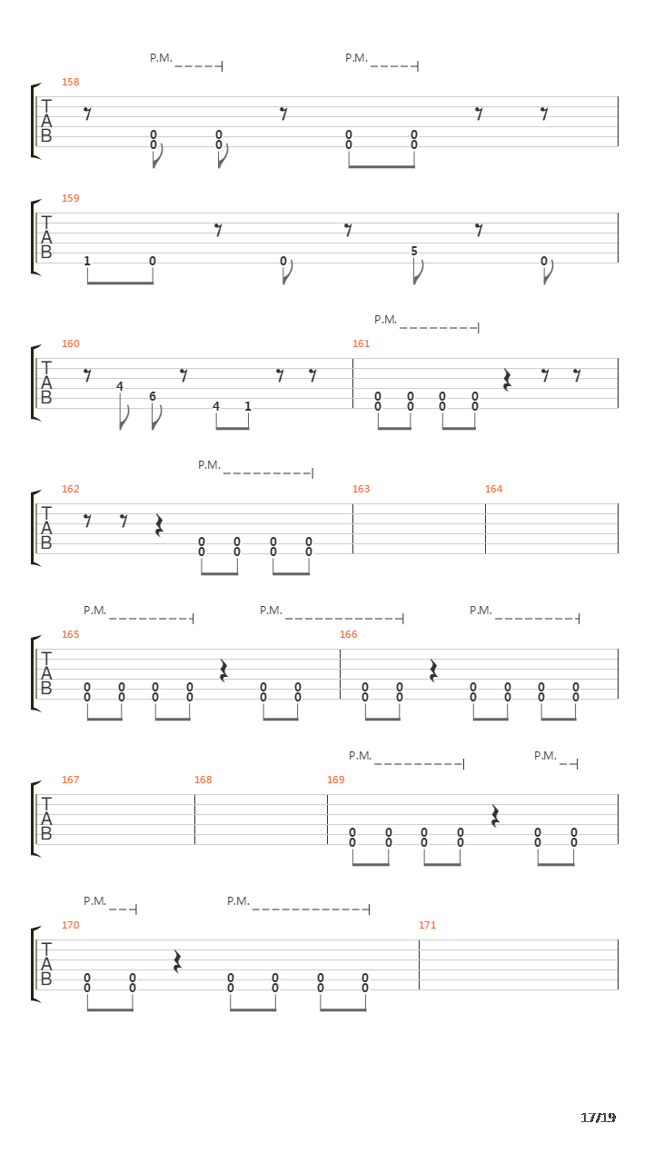 Harmony Of Contempt吉他谱