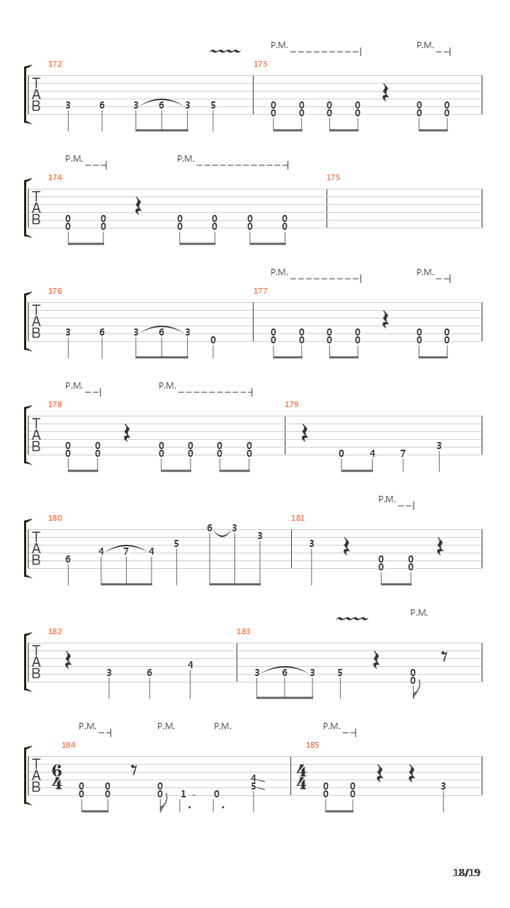 Harmony Of Contempt吉他谱