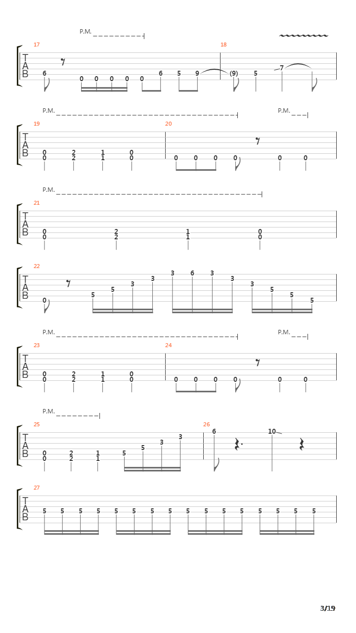 Harmony Of Contempt吉他谱