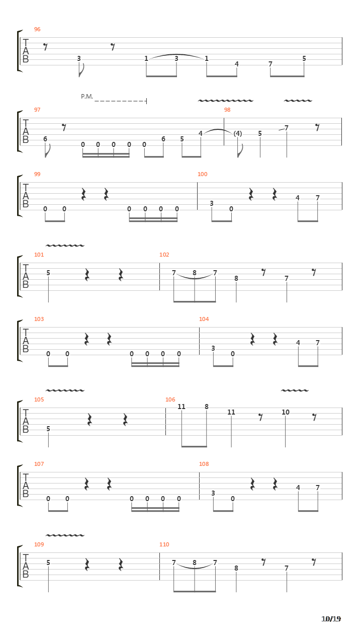 Harmony Of Contempt吉他谱