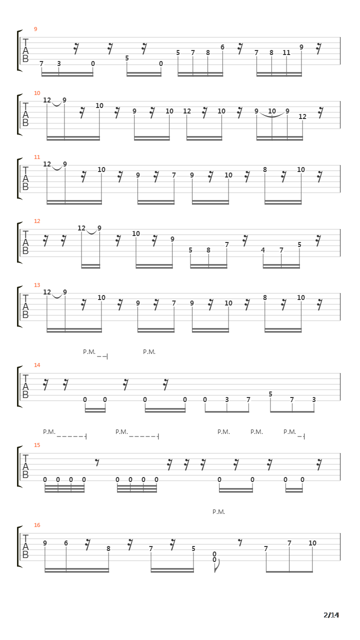 Kaonashi吉他谱