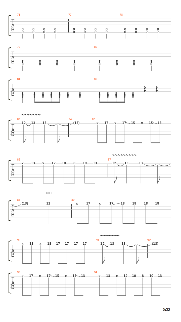 Style吉他谱