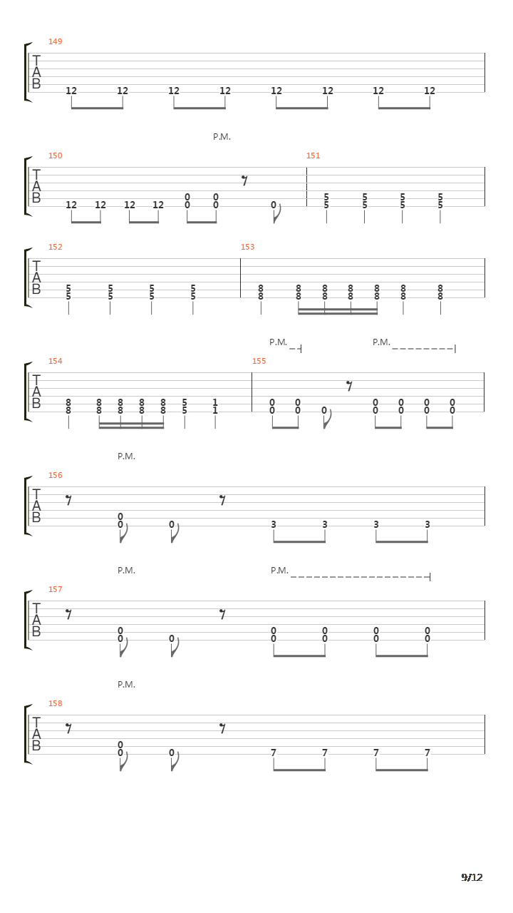 Style吉他谱