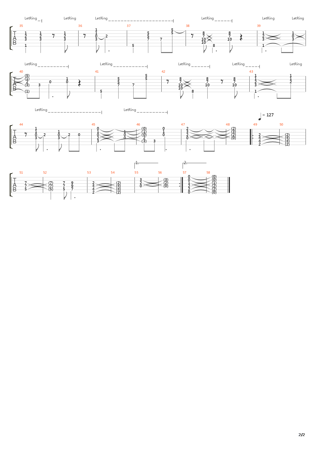 The Dying吉他谱