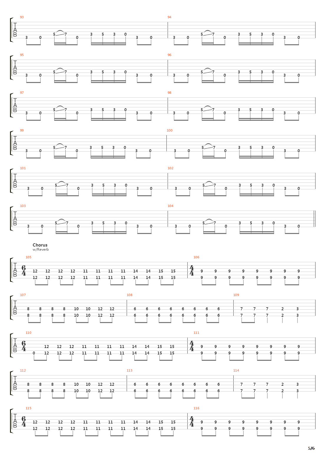 Gunman吉他谱