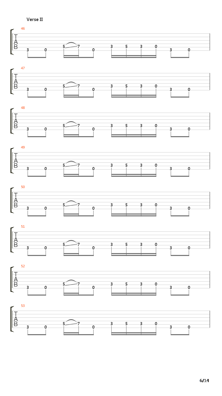 Gunman吉他谱