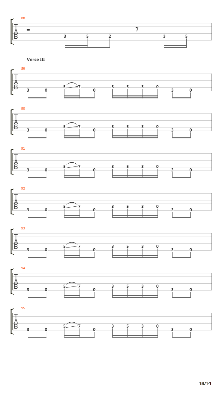 Gunman吉他谱