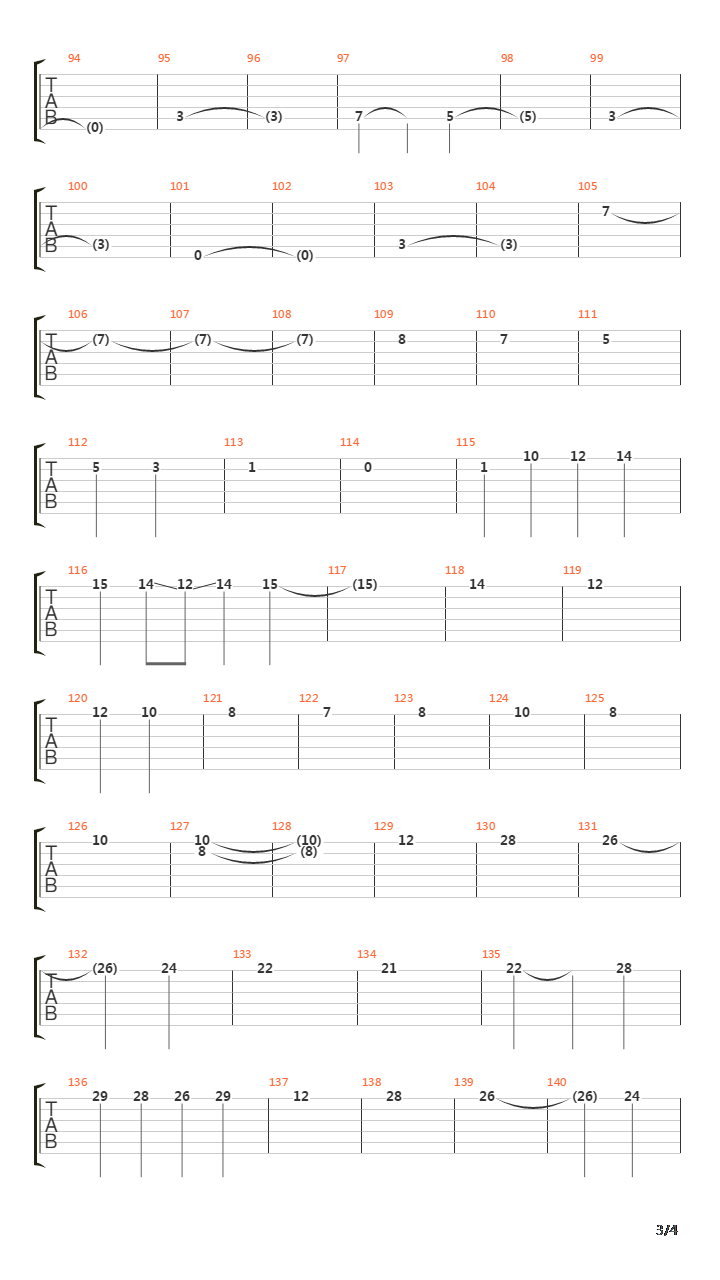 Bethlehem吉他谱