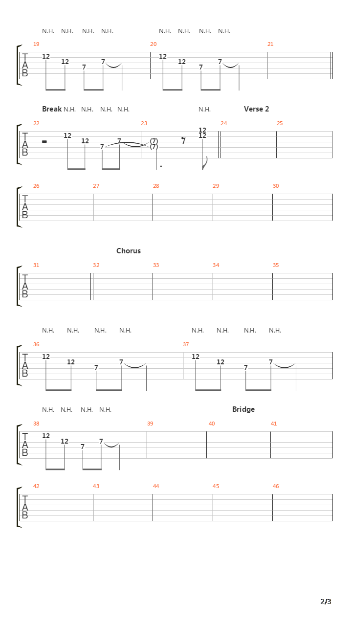 Santa Monica吉他谱