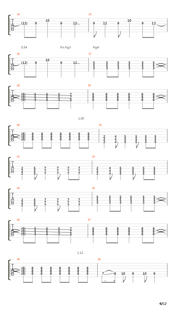 Born Too Soon吉他谱