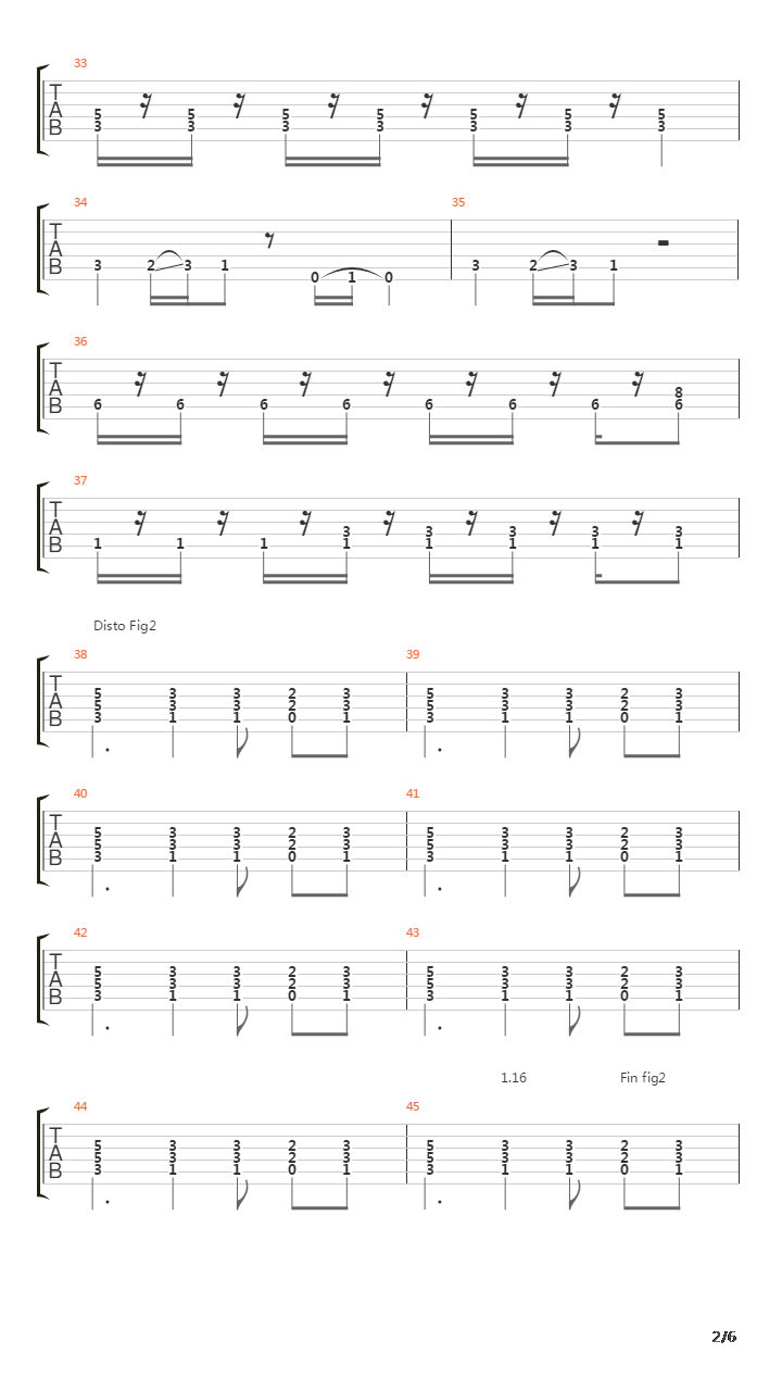 Limbo吉他谱