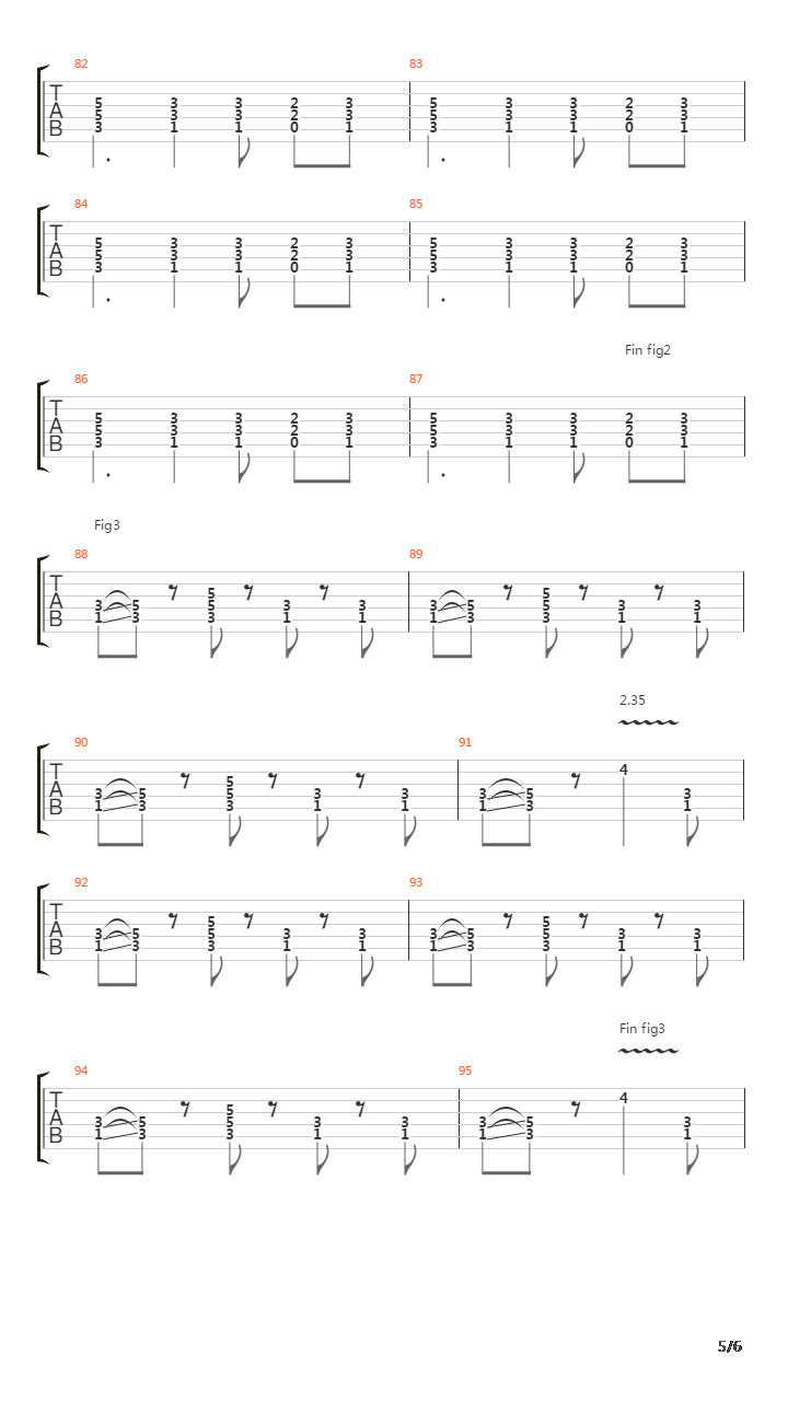 Limbo吉他谱