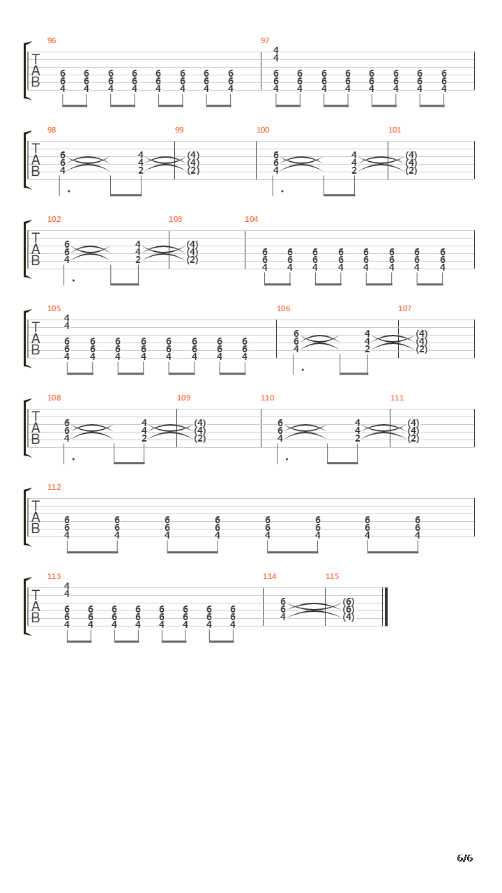 Loose吉他谱