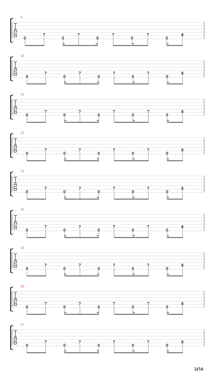 Neck Freak吉他谱