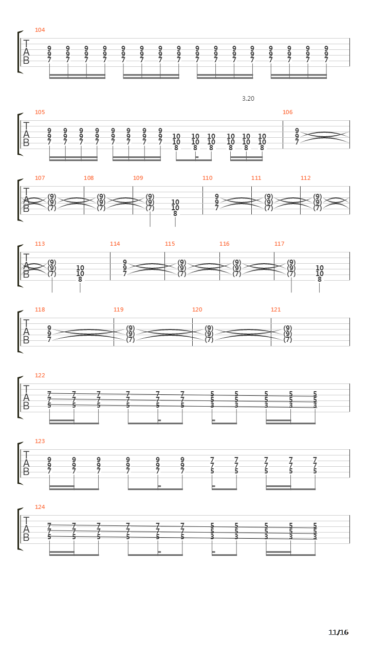 Neck Freak吉他谱