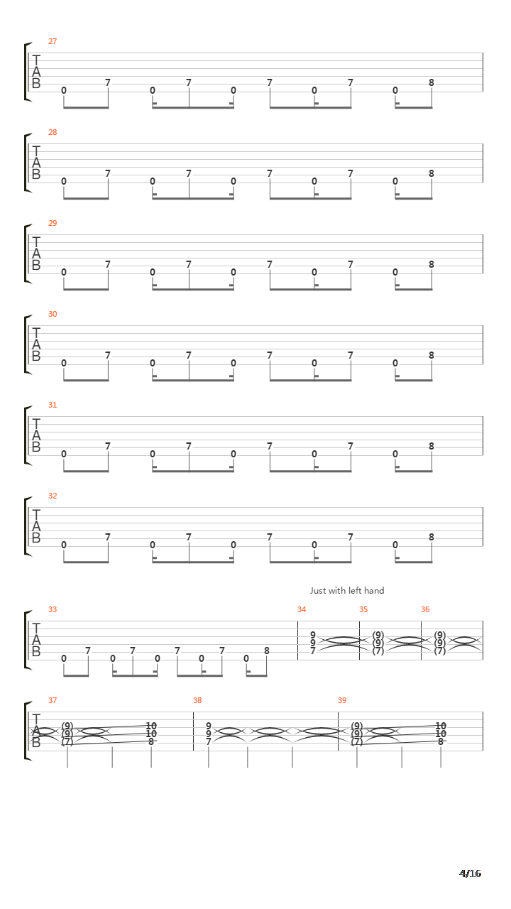 Neck Freak吉他谱