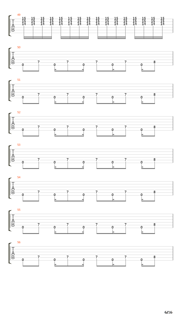 Neck Freak吉他谱