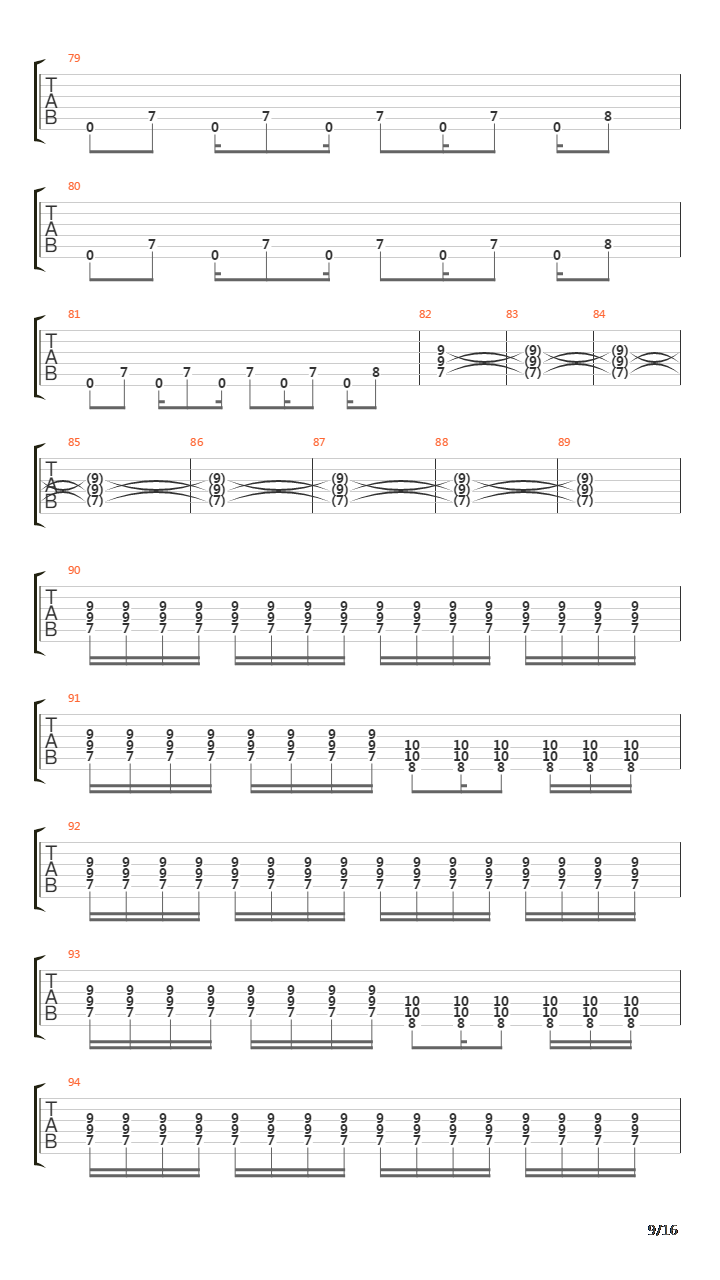 Neck Freak吉他谱