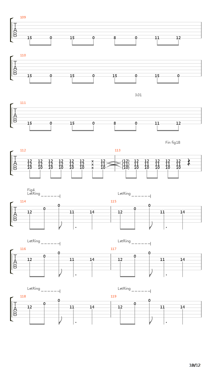 Sprung吉他谱