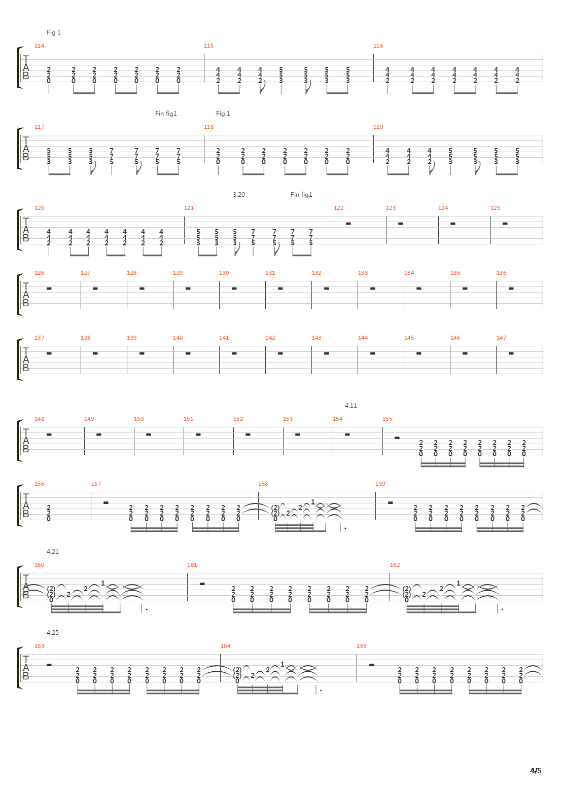 Tramline吉他谱