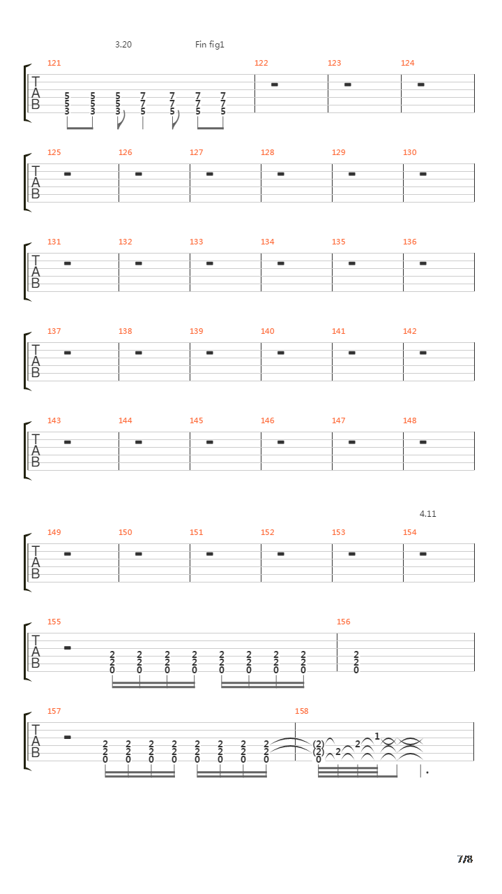 Tramline吉他谱