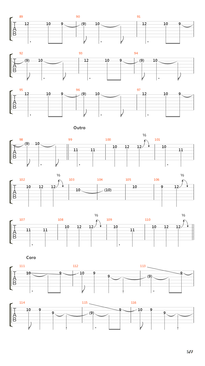 Alza La Voz吉他谱
