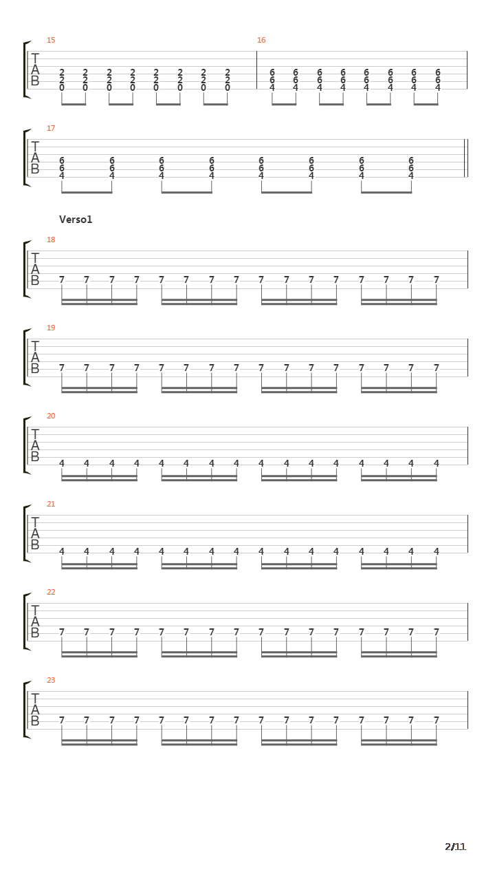 Lo Siento吉他谱