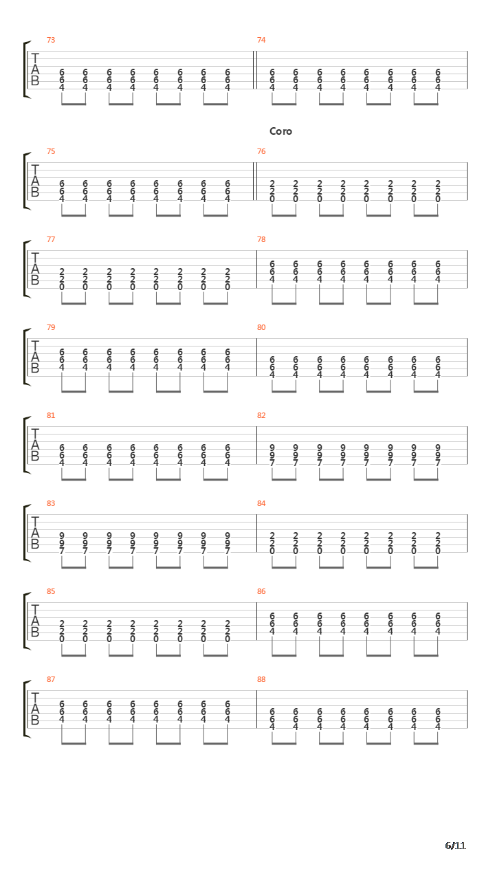 Lo Siento吉他谱