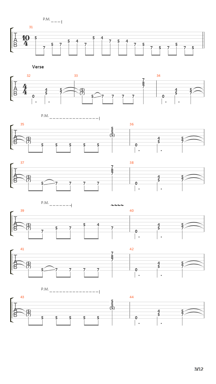 Opium Trail吉他谱